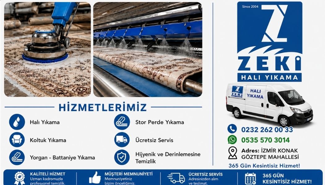 Konak Göztepe Mahallesi Halı Yıkama